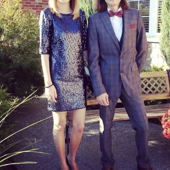 RACHEL Rachel Roy Liza Sequined Dress - Picture 3 of 12